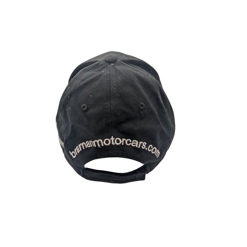 BMW Braman Motorcars Black Baseball Hat Adjustable - Picture 4 of 8